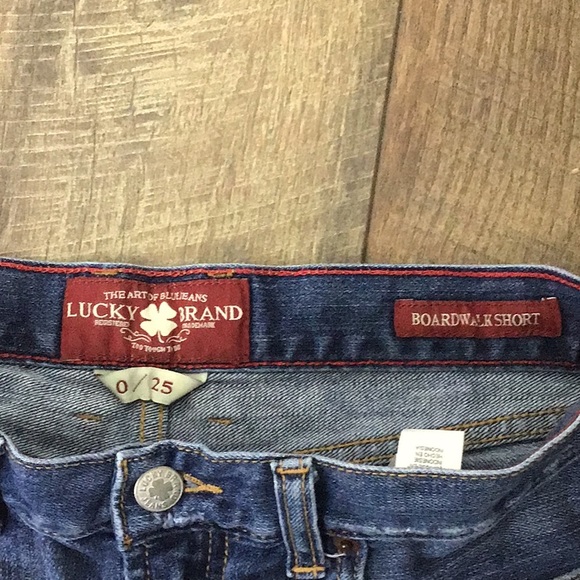 Lucky Brand Riley 3"cut off shorts Boardwalk - Picture 4 of 6